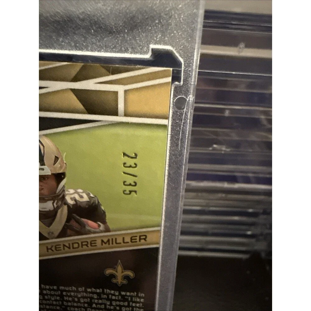 2023 Spectra Neon Green Prizm Kendre Miller RPA RC 3-Color Patch AUTO /35💥💥